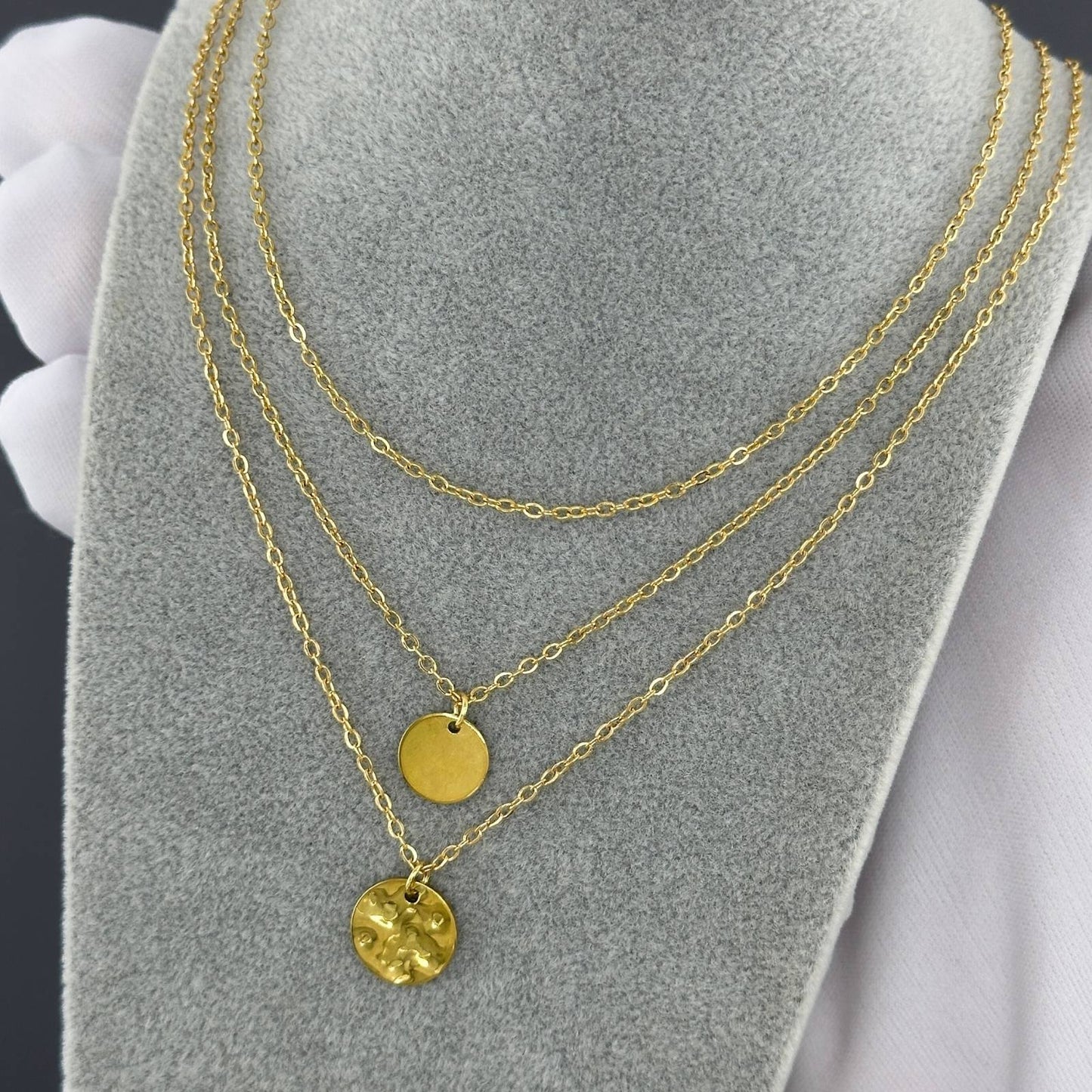 18K gold plated Stainless steel necklace