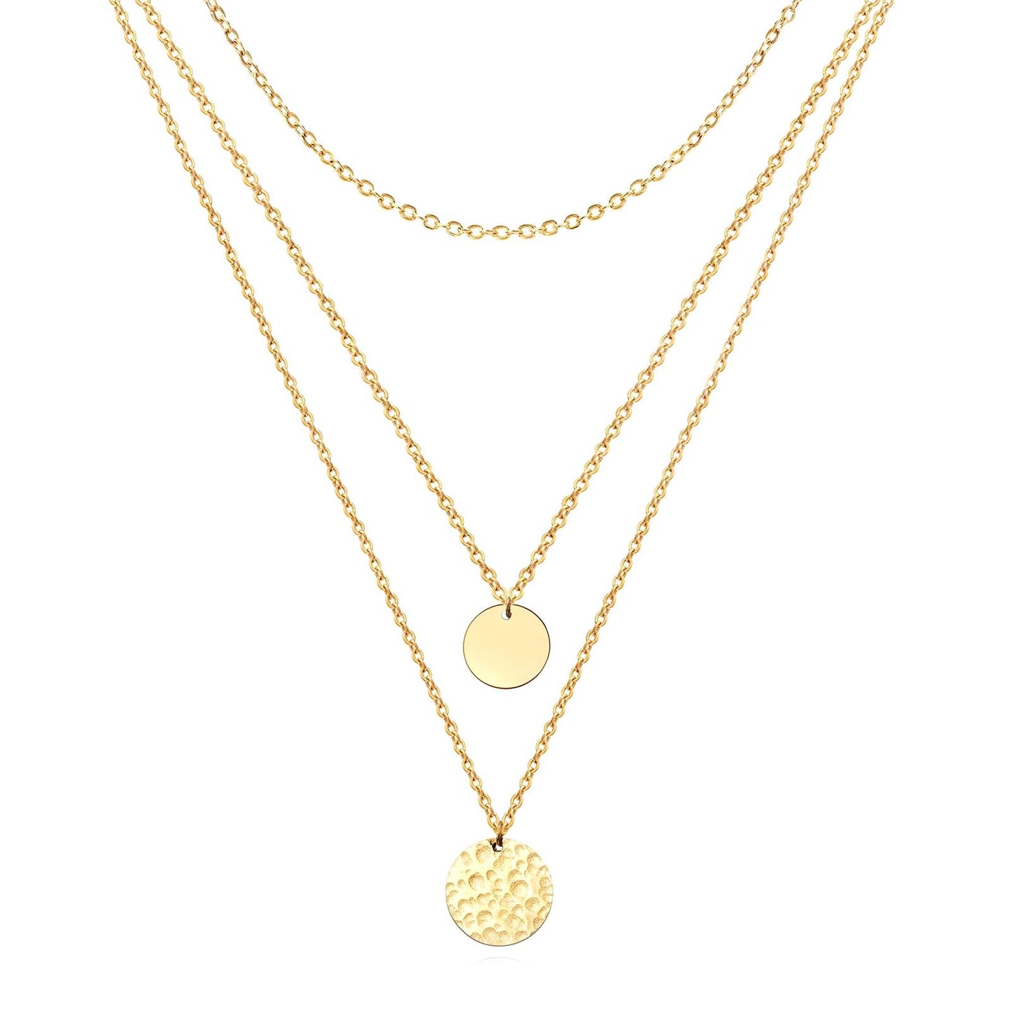 18K gold plated Stainless steel necklace