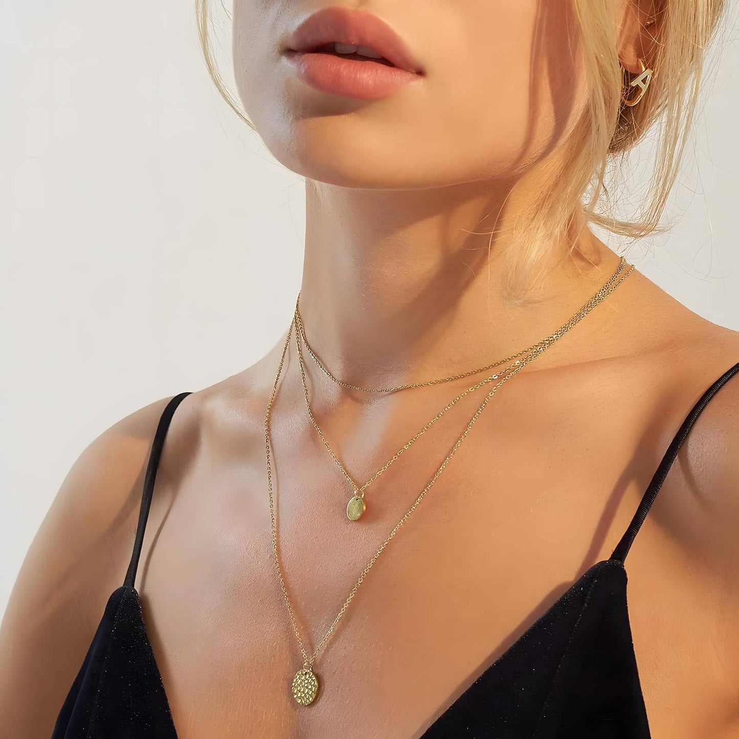 18K gold plated Stainless steel necklace