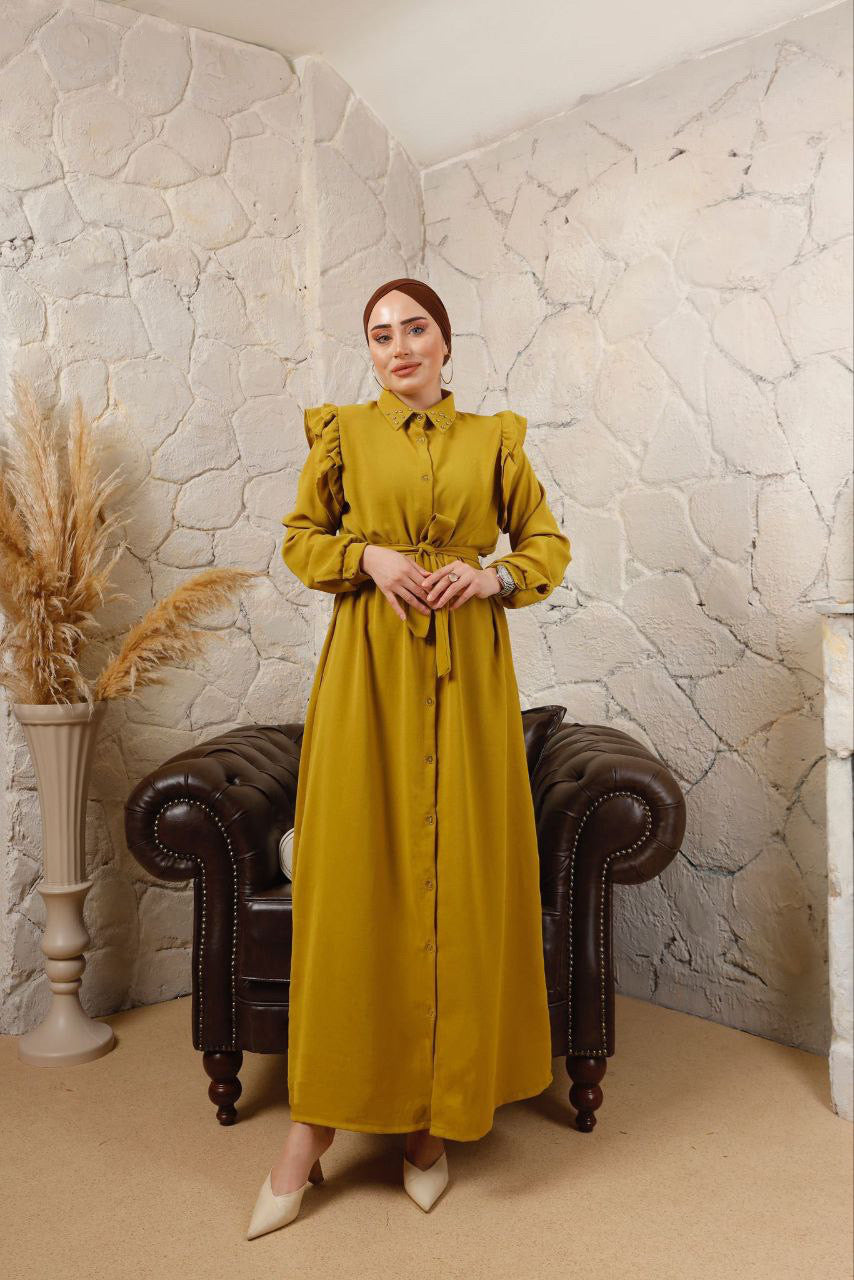 Long abaya dress