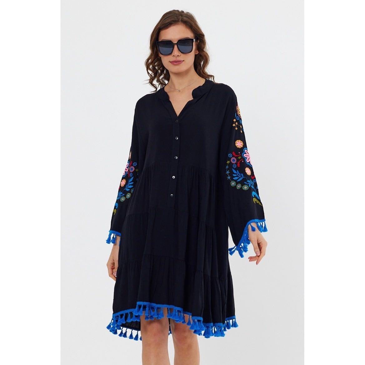 embroidered tunic